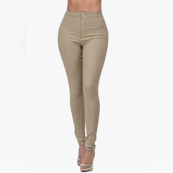 High Waisted Skinny Pants Size XXL NWOT - Picture 1 of 4